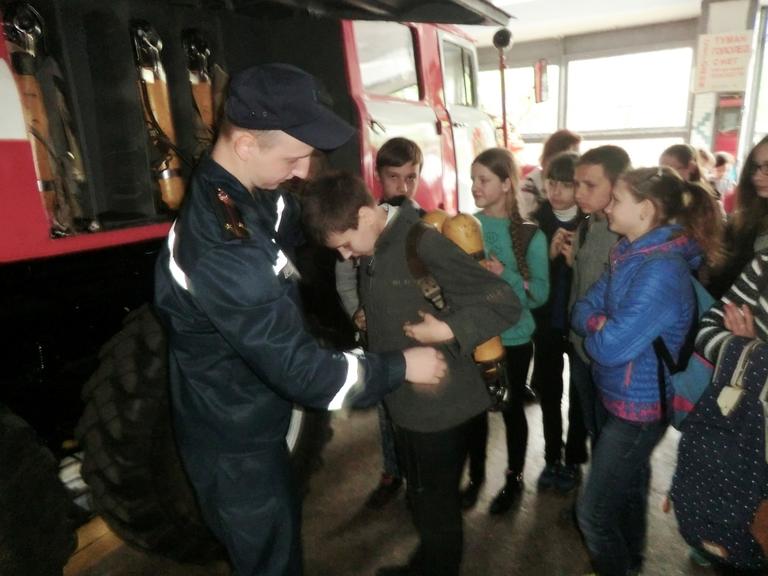 рятувальники провели екскурсію для школярів - изображение 10