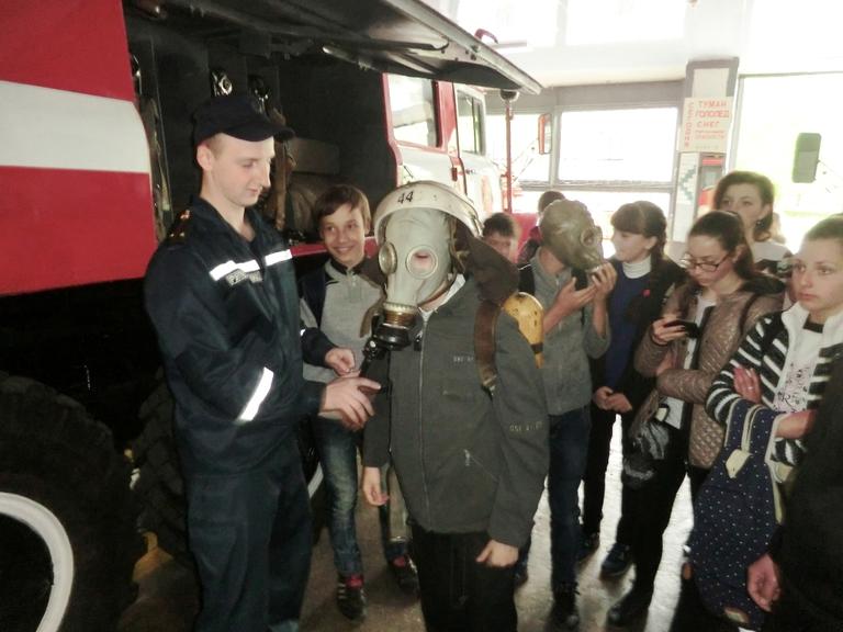 рятувальники провели екскурсію для школярів - изображение 9