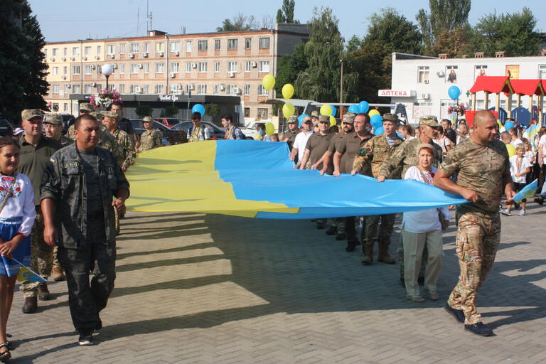 у покрові відбулися урочистості до дня державного прапора україни - зображення 2