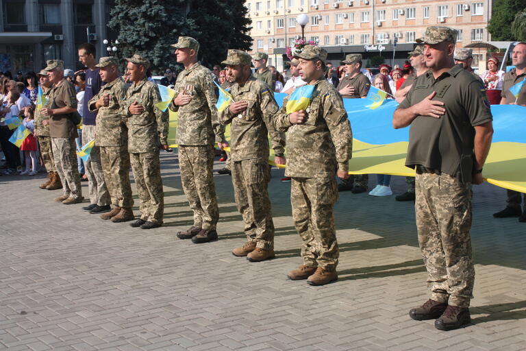 у покрові відбулися урочистості до дня державного прапора україни - зображення 4