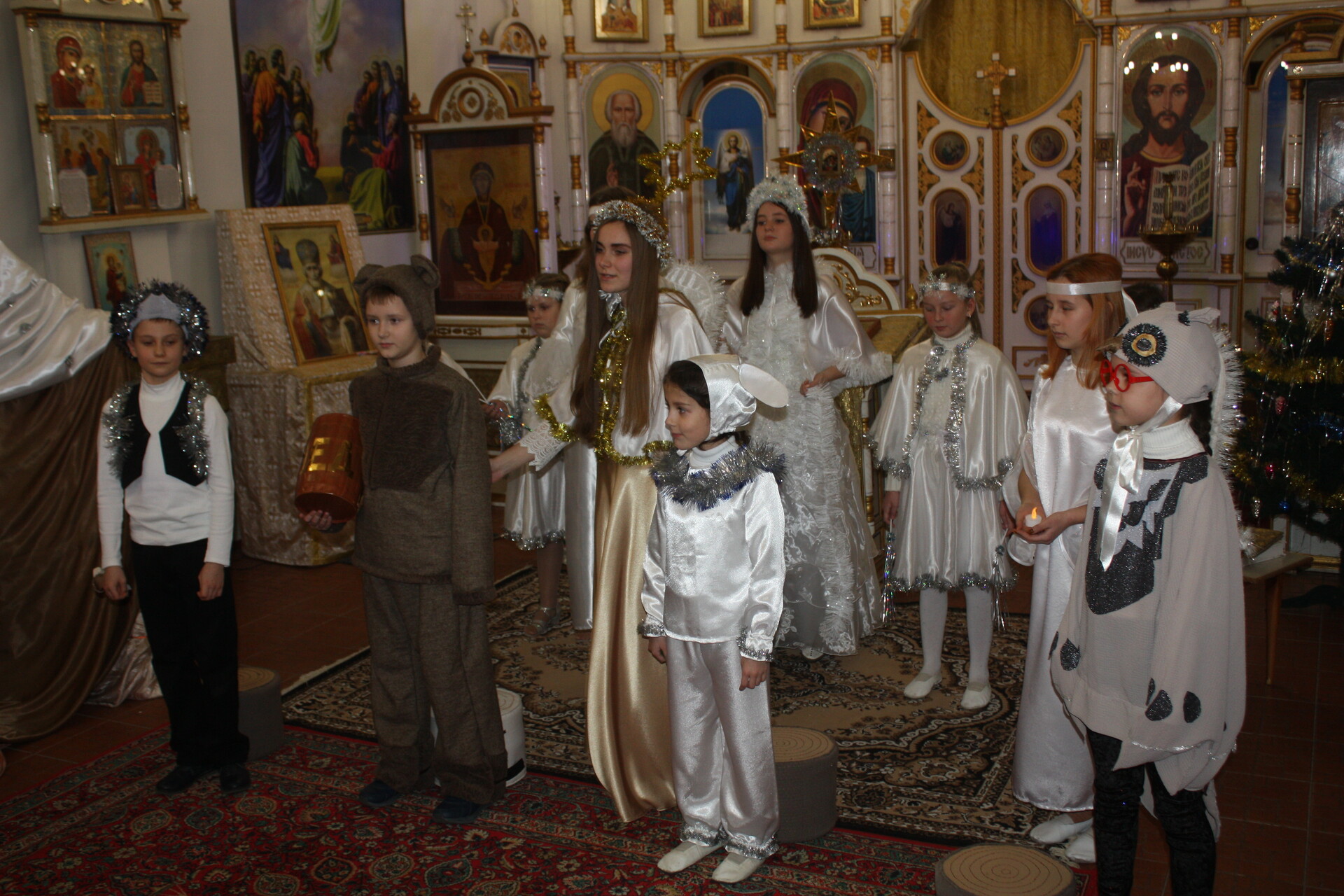 рождественский утренник в храме иоанна богослова (фото, видео) - изображение 4